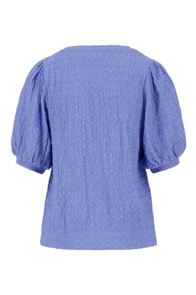 POFMOUW TOP VAN CRINKLE STOF 0304 164 2015 LAVENDERBLAUW